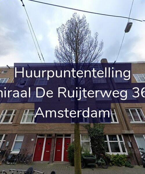 Foto gevel Huurpuntentelling voor Admiraal De Ruijterweg 363-3, Amsterdam