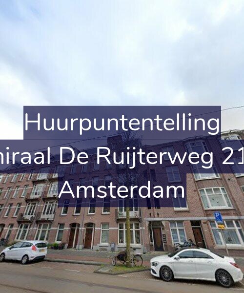 Foto gevel Huurpuntentelling voor Admiraal De Ruijterweg 212-B, Amsterdam