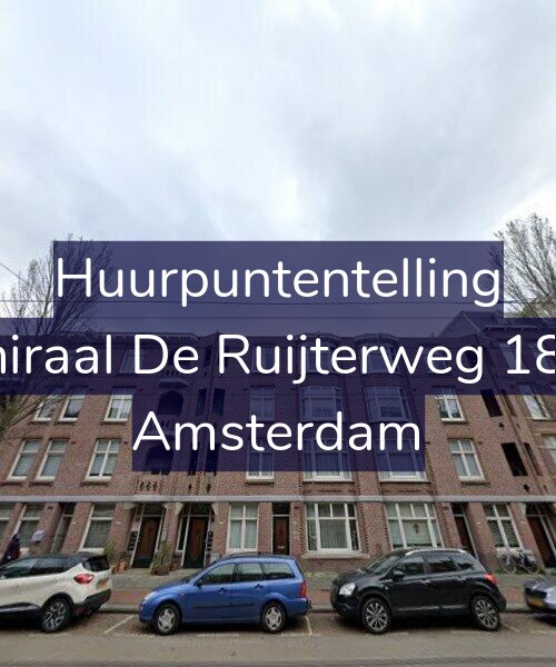 Foto gevel Huurpuntentelling voor Admiraal De Ruijterweg 182-H, Amsterdam
