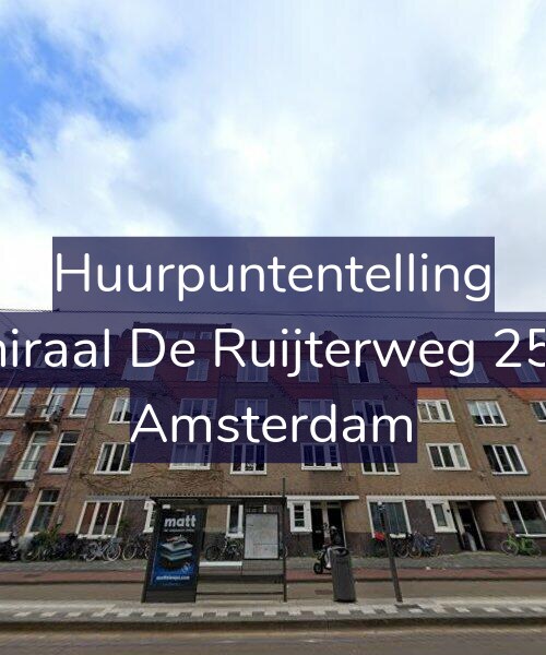 Foto gevel Huurpuntentelling voor Admiraal De Ruijterweg 258-H, Amsterdam