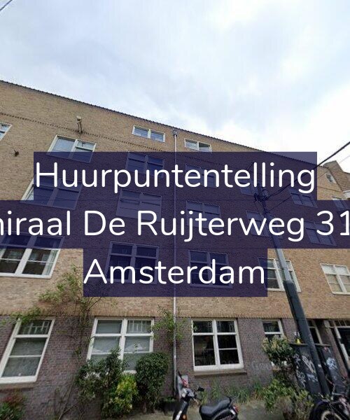 Foto gevel Huurpuntentelling voor Admiraal De Ruijterweg 311-H, Amsterdam