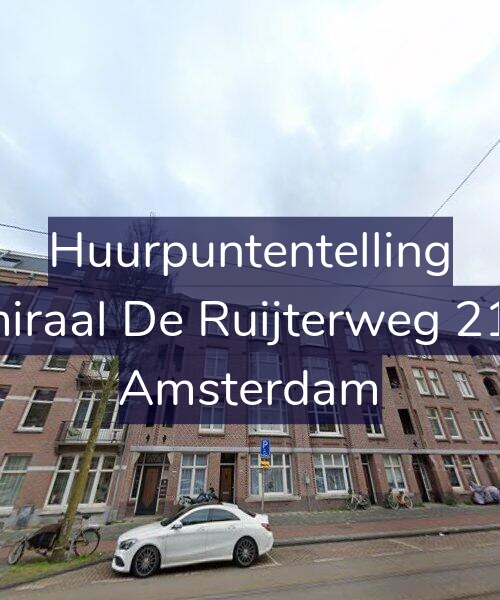 Foto gevel Huurpuntentelling voor Admiraal De Ruijterweg 210-2, Amsterdam