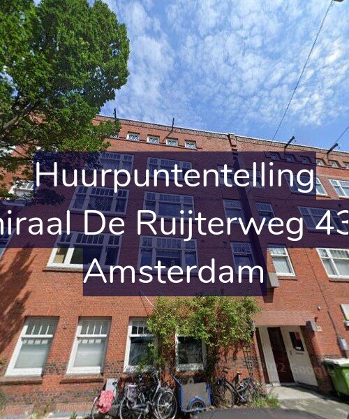 Foto gevel Huurpuntentelling voor Admiraal De Ruijterweg 438-H, Amsterdam