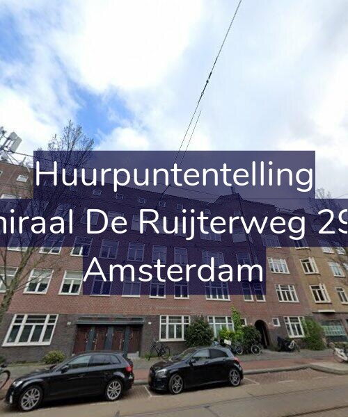 Foto gevel Huurpuntentelling voor Admiraal De Ruijterweg 294-2, Amsterdam