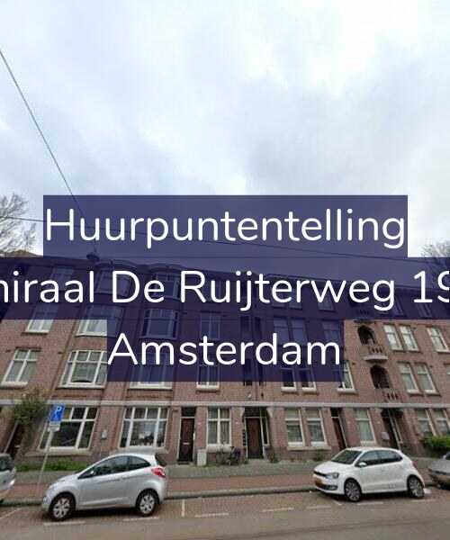 Foto gevel Huurpuntentelling voor Admiraal De Ruijterweg 198-2, Amsterdam