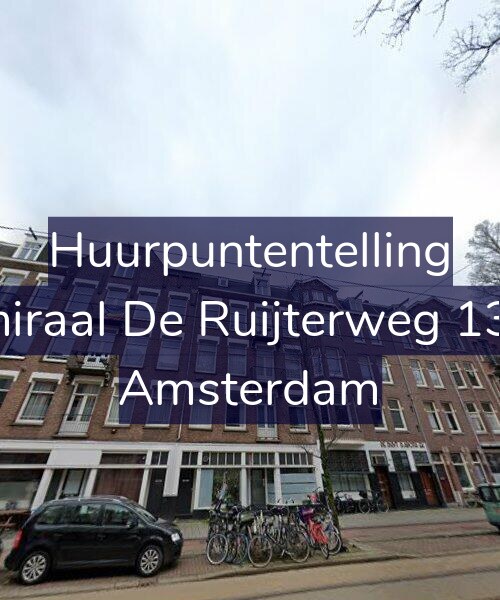 Foto gevel Huurpuntentelling voor Admiraal De Ruijterweg 137-3, Amsterdam