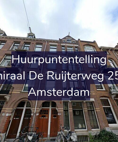 Foto gevel Huurpuntentelling voor Admiraal De Ruijterweg 257-3, Amsterdam