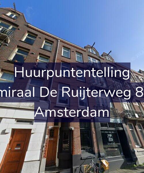 Foto gevel Huurpuntentelling voor Admiraal De Ruijterweg 80-1, Amsterdam