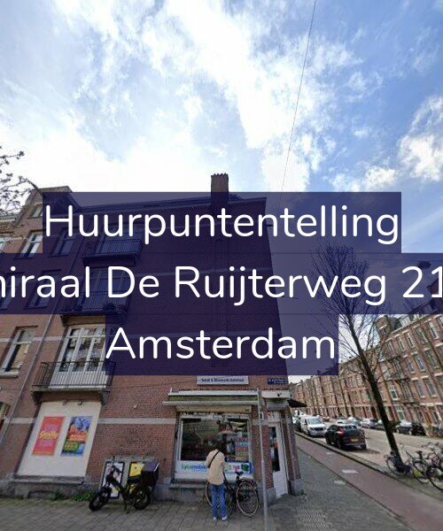 Foto gevel Huurpuntentelling voor Admiraal De Ruijterweg 218-D, Amsterdam