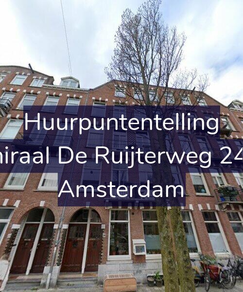 Foto gevel Huurpuntentelling voor Admiraal De Ruijterweg 241-H, Amsterdam