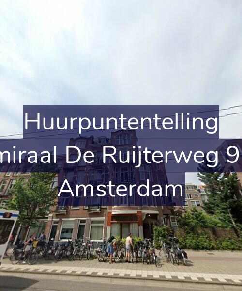 Foto gevel Huurpuntentelling voor Admiraal De Ruijterweg 95-A, Amsterdam