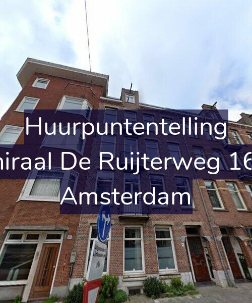 Foto gevel Huurpuntentelling voor Admiraal De Ruijterweg 167-D, Amsterdam