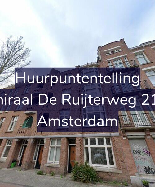 Foto gevel Huurpuntentelling voor Admiraal De Ruijterweg 211-3, Amsterdam