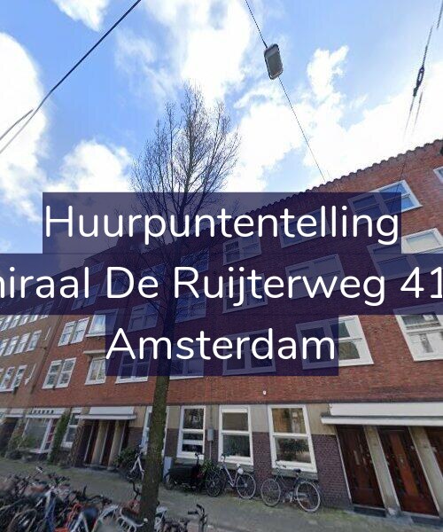 Foto gevel Huurpuntentelling voor Admiraal De Ruijterweg 411-H, Amsterdam