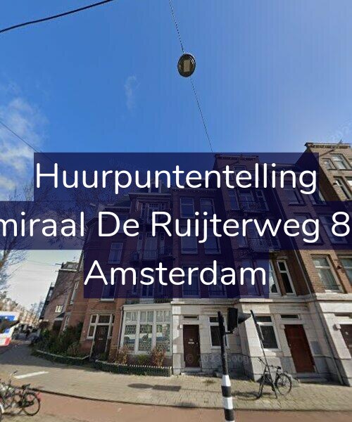 Foto gevel Huurpuntentelling voor Admiraal De Ruijterweg 86-4, Amsterdam