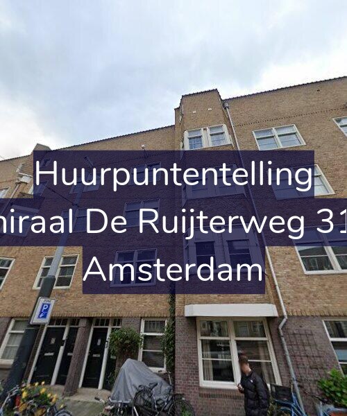Foto gevel Huurpuntentelling voor Admiraal De Ruijterweg 317-3, Amsterdam