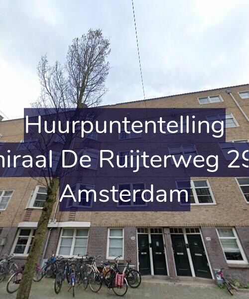 Foto gevel Huurpuntentelling voor Admiraal De Ruijterweg 291-1, Amsterdam