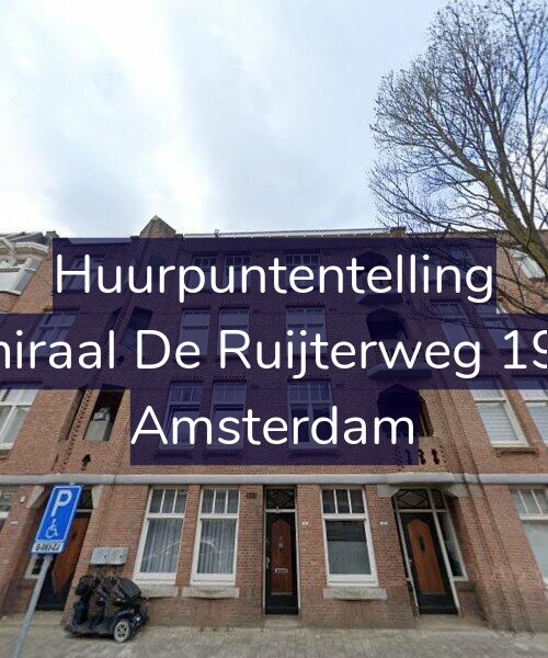 Foto gevel Huurpuntentelling voor Admiraal De Ruijterweg 193-3, Amsterdam