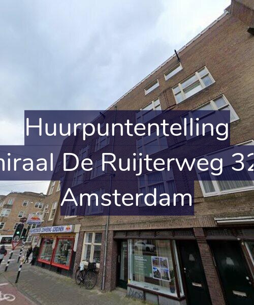 Foto gevel Huurpuntentelling voor Admiraal De Ruijterweg 329-1, Amsterdam