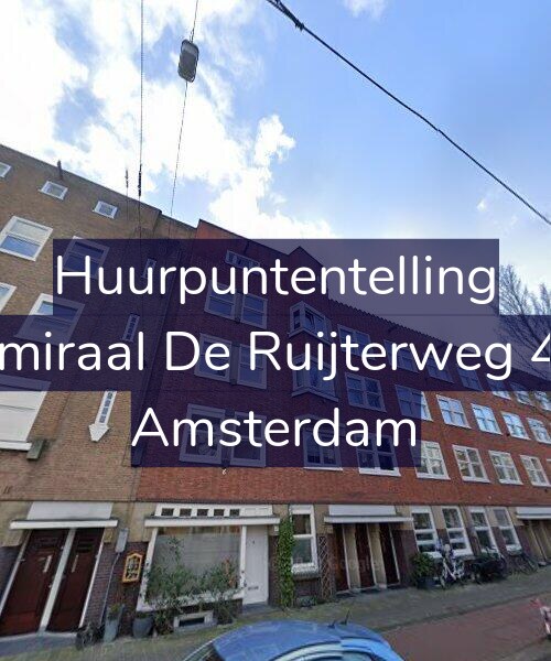 Foto gevel Huurpuntentelling voor Admiraal De Ruijterweg 405, Amsterdam