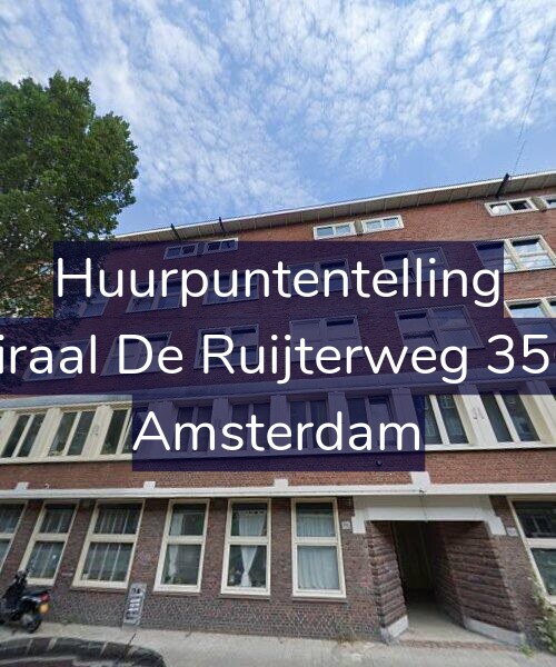 Foto gevel Huurpuntentelling voor Admiraal De Ruijterweg 356-A2, Amsterdam