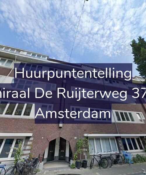 Foto gevel Huurpuntentelling voor Admiraal De Ruijterweg 372-H, Amsterdam