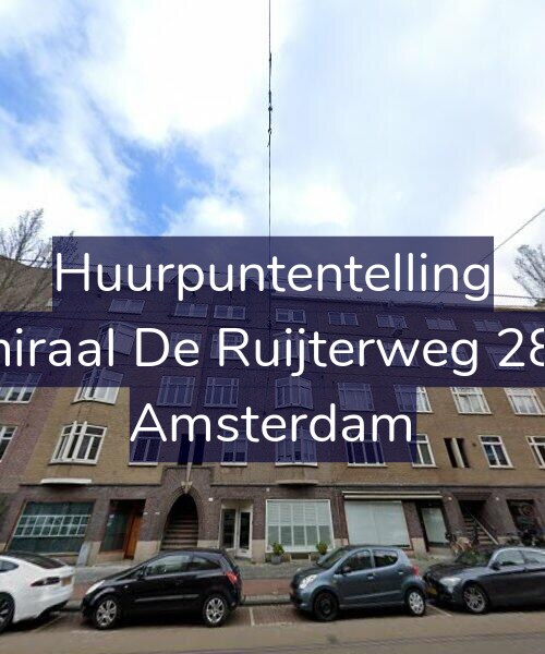 Foto gevel Huurpuntentelling voor Admiraal De Ruijterweg 286-4, Amsterdam
