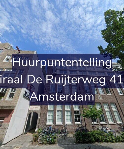 Foto gevel Huurpuntentelling voor Admiraal De Ruijterweg 410-E4, Amsterdam