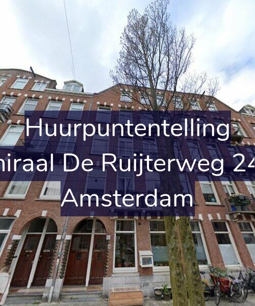 Foto gevel Huurpuntentelling voor Admiraal De Ruijterweg 241-2, Amsterdam