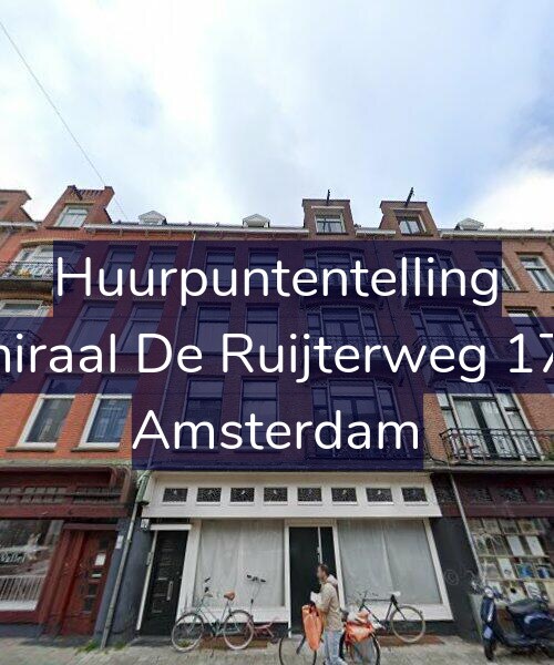 Foto gevel Huurpuntentelling voor Admiraal De Ruijterweg 179-2, Amsterdam