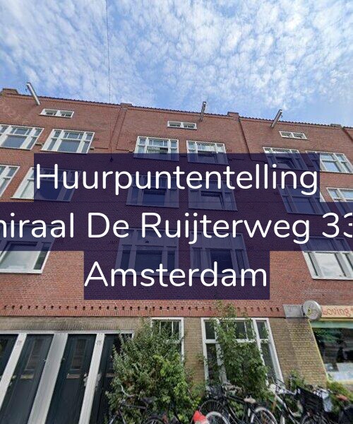 Foto gevel Huurpuntentelling voor Admiraal De Ruijterweg 336-2, Amsterdam