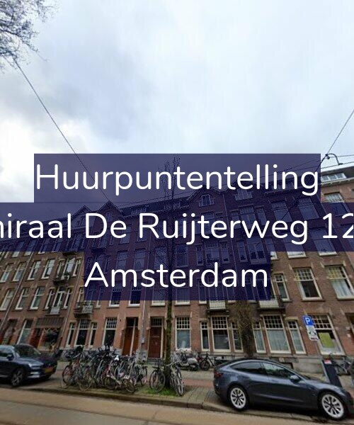 Foto gevel Huurpuntentelling voor Admiraal De Ruijterweg 121-H, Amsterdam