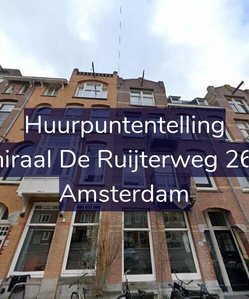 Foto gevel Huurpuntentelling voor Admiraal De Ruijterweg 267-D, Amsterdam