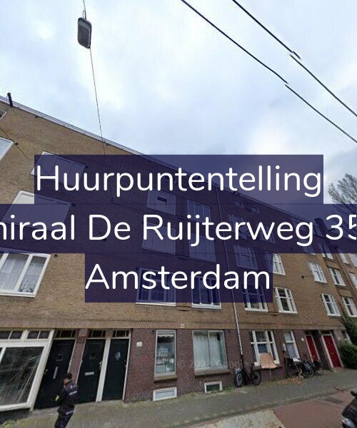 Foto gevel Huurpuntentelling voor Admiraal De Ruijterweg 359-3, Amsterdam