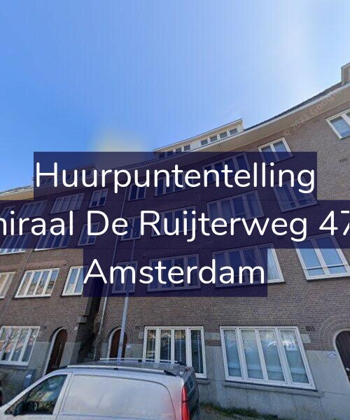 Foto gevel Huurpuntentelling voor Admiraal De Ruijterweg 478-3, Amsterdam