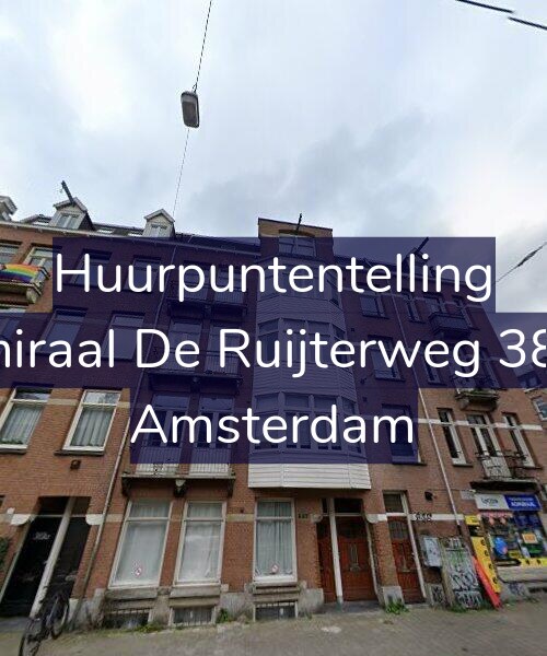 Foto gevel Huurpuntentelling voor Admiraal De Ruijterweg 387-2, Amsterdam
