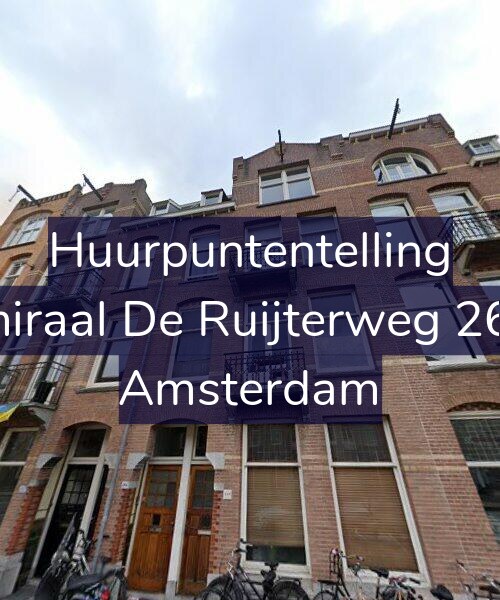 Foto gevel Huurpuntentelling voor Admiraal De Ruijterweg 269-1, Amsterdam