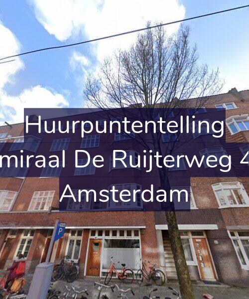 Foto gevel Huurpuntentelling voor Admiraal De Ruijterweg 457, Amsterdam