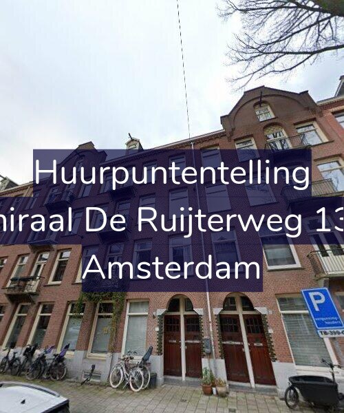 Foto gevel Huurpuntentelling voor Admiraal De Ruijterweg 138-3, Amsterdam