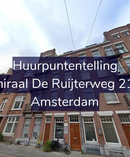 Foto gevel Huurpuntentelling voor Admiraal De Ruijterweg 213-E, Amsterdam