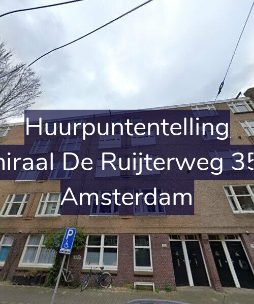 Foto gevel Huurpuntentelling voor Admiraal De Ruijterweg 353-2, Amsterdam
