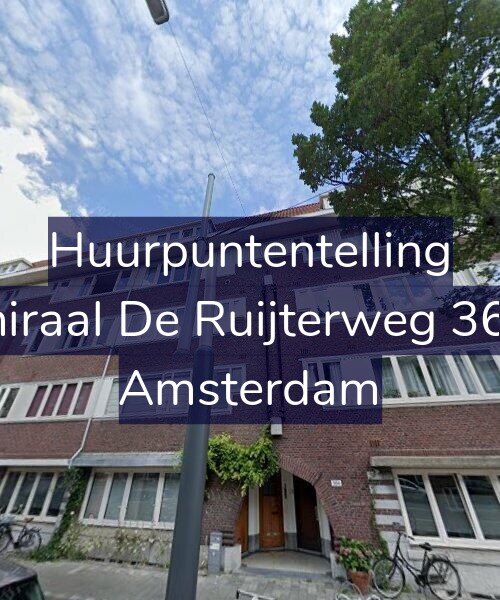 Foto gevel Huurpuntentelling voor Admiraal De Ruijterweg 366-H, Amsterdam