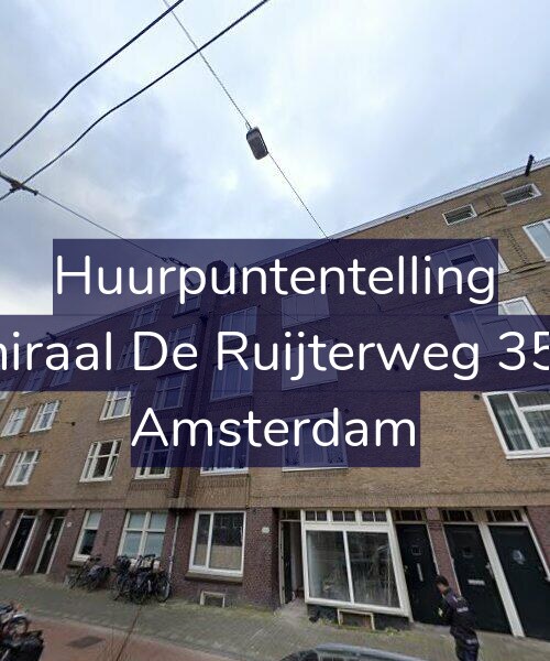 Foto gevel Huurpuntentelling voor Admiraal De Ruijterweg 357-A, Amsterdam
