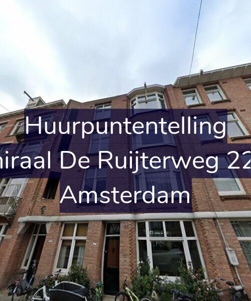 Foto gevel Huurpuntentelling voor Admiraal De Ruijterweg 229-H, Amsterdam