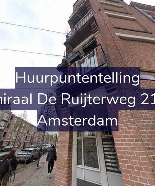 Foto gevel Huurpuntentelling voor Admiraal De Ruijterweg 219-B, Amsterdam