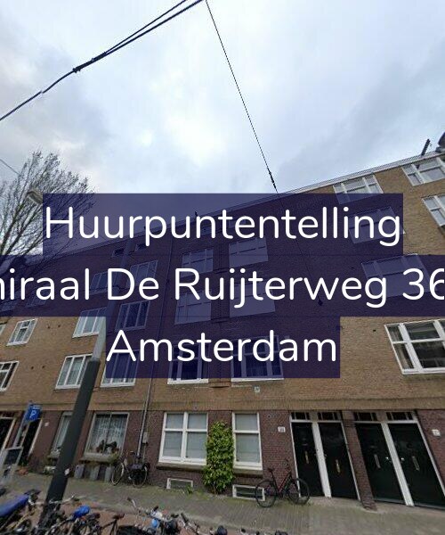 Foto gevel Huurpuntentelling voor Admiraal De Ruijterweg 369-H, Amsterdam