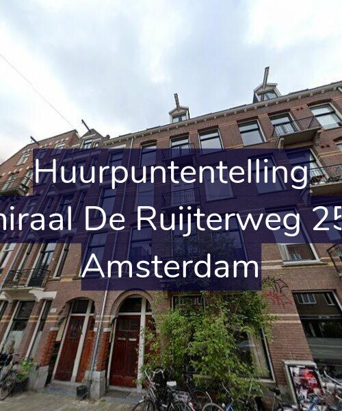 Foto gevel Huurpuntentelling voor Admiraal De Ruijterweg 253-3, Amsterdam