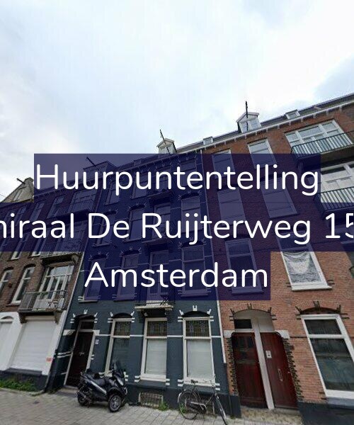 Foto gevel Huurpuntentelling voor Admiraal De Ruijterweg 158-4, Amsterdam