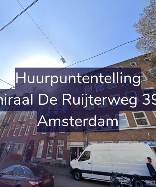 Foto gevel Huurpuntentelling voor Admiraal De Ruijterweg 399-3, Amsterdam