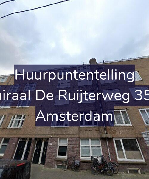 Foto gevel Huurpuntentelling voor Admiraal De Ruijterweg 355-H, Amsterdam